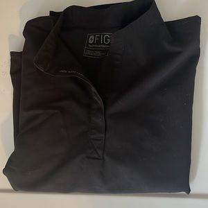 FIGS BLACK SCRUB SET